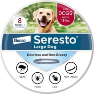 Kolar Seresto untuk Kutu & Tungau bagi Anjing Lebih 18 lbs., Rawatan & Pencegahan, Disyorkan oleh Do