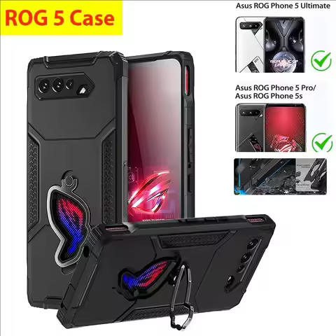 ROG Phone 5 Case Shockproof ASUS ROG 5/Pro/Ultimate Gaming Phone Cover Military Drop Protection Hard