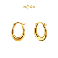 MASDORA 999 Gold Earring Earrings Subang Emas ~ Shiny Golden Harp (EMAS 999/24K)