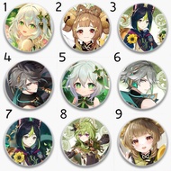 Alhaitham Yaoyao genshin impact Tighnari Collei Nahida MAU5393 Badge