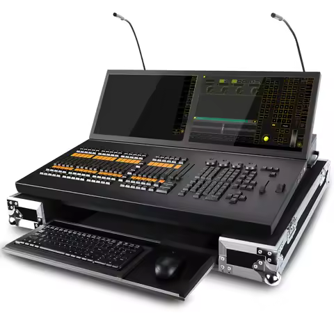 with fly case I7 console Dj lights controller Black horse console controller stage lighting dj light