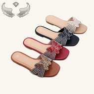 Yiwu Women's Shoes Fashion Diamond-studded Craft Shoes Summer Shoes Factory Ladies Shoes