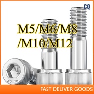 Hex Socket Cap Head Screws /316 stainless steel Half threaded SHINY SURFACE Allen Bolt M5/M6/M8/M10/