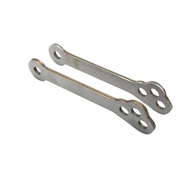 2pcs Motorcycle Rear Suspension Lower Link Kit Cushion Linkage Drop Lever For Honda CB400X CB400F CB