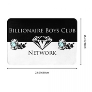 New Billionaire Boys Club logo (6) Bathroom Flannel Floor Mat Toilet Toilet Anti-slip Foot Mat Coffe