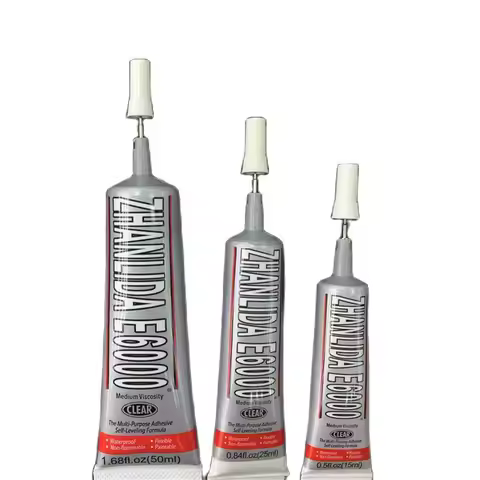 E6000 50ml Multipurpose Industrial Adhesive DIY Jewelry Crafts Crystal Rhinestone Bonding Liquid Glu