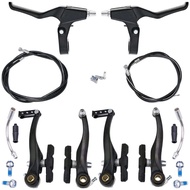 V Brake set logan full alloy bicycle brake brake set pacific brake handle brake cable 1 set front re