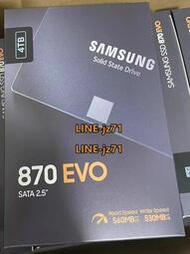 Samsung/三星 870 EVO/QVO 4TB 4T SATA3 SSD固態硬盤2.5英寸