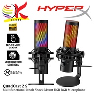 HYPER-X HYERPX QUADCAST 2 (872V1AA) / QUADCAST 2 S (9A273AA) WIRED USB CONDENSER GAMING MICROPHONE W