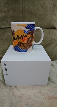 #海龜 絕版 全新 日本 星巴克 名古屋 日彩 城市杯 馬克杯 Nagoya  Starbucks  2013年 有紙盒 紙袋