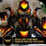 Special Body Cover Nmax Predator 2020 Free Fire Edition Bahan Tebal