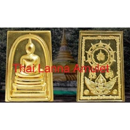 SG Thai Amulet泰国佛牌 Somdej gold Phra That Doi Sang 101 years with Waterproof Casing