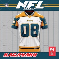 NFL01 NFL Edition KAGAYAKU 280GSM JERSEY [CUSTOM NAME]