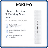 KOKUYO Jibun Techo Goods ToDo Sticky Notes mini NI JGM5 – B6 Slim Vertical Planner Insert, Perforate