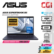 Asus 14" ExpertBook B5 Laptop Intel Core 7 150U 16GB DDR5 1TB WUXGA Win11Pro 3Y Onsite - B5404CV-AQ7