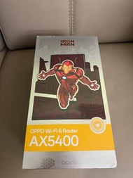 全新 oppo wifi 6 Router AX5400 Iron Man Marvel  路由器