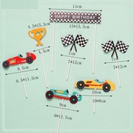 7pcs RACING CAR TOPPER