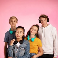 buddyPHONES pop 青少年學習耳機無線藍牙耳麥英語網課男女通用