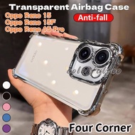 Oppo Reno15F Plating Silicone Casing For Oppo Reno 15 14 Pro 14Pro 14F 15ProMini Max Reno15 5G Trans