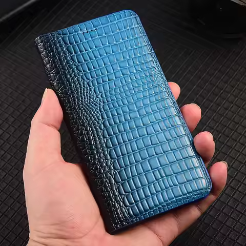 Magnet Genuine Leather Skin Flip Wallet Book Phone Case Cover On For poko Poco F3 F4 F5 F6 F7 F8 Pro