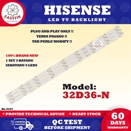 32D36-N HISENSE 32 INCH LED TV BACKLIGHT ( LAMPU TV ) 32" LED BACKLIGHT