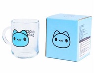 咖波 杯子  Bugcat Capoo  貓貓蟲咖波  經典咖波大臉玻璃馬克杯 Mug