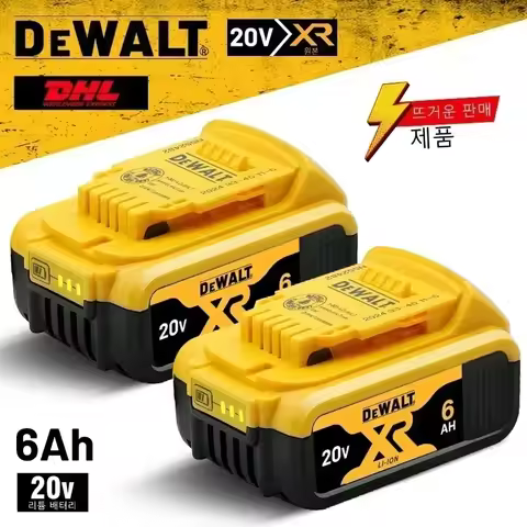 DEWALT original 20V power tool battery DCB200 DCB205 DCB206 DCBGene DCB200 dewalt, 60V 6AH 9AH 20V/6
