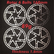 Mountain Bike Disc Brake Rotor IIIPRO Ashima 160mm LIGHTWEIGHT 89g MTB