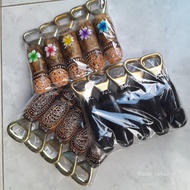 Kerajinan Pembuka Botol Kayu Lukis 1Set Isi 5Pcs Handmade Bali