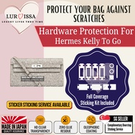 [𝐒𝐆][𝐋𝐮𝐫𝐯𝐢𝐬𝐬𝐚] Hardware Protective Sticker For Hermes Kelly To Go Pouch | Prevent Hardware Scratches