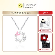 [LIFE LIFETIME WARRANTY] Hanada Laurel Phalaenopsis 925 Silver Necklace, Gift Necklace, Party, Daily