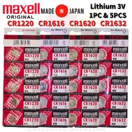 [Wholesale Price] Original Maxell CR1220 CR1616 CR1620 CR1632 Made in Japan 3V Lithium Button Cell B