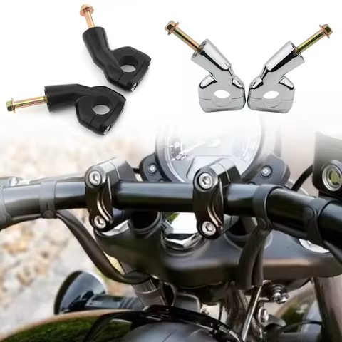 Motorcycle Accessories Handlebar Bar Riser Clamps Adapter For Triumph Bobber T100 T120 Speed Twin Bl