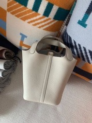 愛馬仕 Hermes Picotin 18 8L冰川白金扣 U