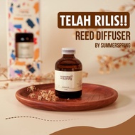 Reed Diffuser Reed Diffuser Air Freshener Living Room Toilet Aroma Diffuser Reed Sticks Summer Spring Fragrance (Free Bubble Wrap)