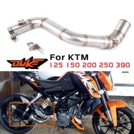 Motorcycle Exhaust Muffler For KTM DUKE125 DUKE200 DUKE390 DUKE250 DUKE 125 150 200 390 2012-2017 Mu