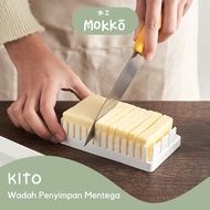 Mokko - KITO Smart Butter Container Smart Butter Storage Refrigerator Store Margarine Butter