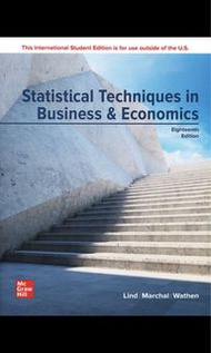 Statistical Techniques in Business ＆ Economics／18版 電子書