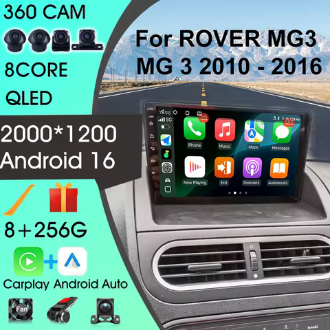 HD Touch Screen Head Unit 9 Inch For ROVER MG3 MG 3 2010 - 2016 Carplay Auto Intelligent Systems Amp
