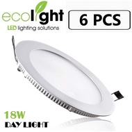 LED DOWNLIGHT ROUND 18W DAYLIGHT 6 PCSED DOWNLIGHT ROUND 18W DAYLIGHT 6 PCS