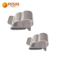 Risin 304 Stainless Steel Solar Panel Cable Clip Professional PV Cable Clips for 4mm2 6mm2 DC Cable