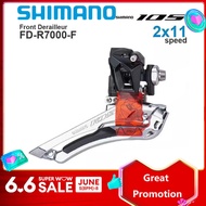 Shimano 105 R7000 2X11 Derailleurด้านหน้า 34.9 Clamp Black ANRANCEE BIKE Store