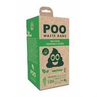 (D) M-PETS POO DOG WASTE BAGS (120 BAGS) - MINT SCENTED