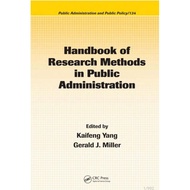 [9BA008] Handbook of Research Methods in Public Administration, Second Edition (Public Administratio