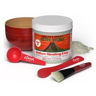 Aztec Secret Essential Indian Clay Mask Kit by Etana – 100% Natural Calcium Bentonite for Deep Pore 