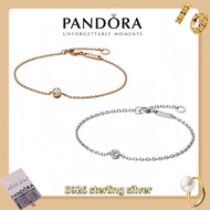 Pandora S925 sterling silver jewelry pendant bracelet (free gift box)Pandora Era Bezel Sterling Silv