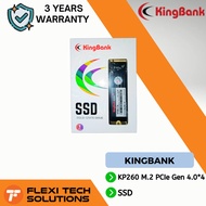 Flexi tech KINGBANK KP260 /KP260 PLUS M.2 PCIe Gen 4.0*4 SSD - 512GB / 1TB