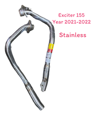 คอท่อ Exciter 155 Year 2021-2022 Stainless