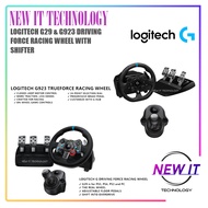 LOGITECH G29 & G923 FOR PS4/PS5/PC DRIVING FORCE RACING STEERING WHEEL + PEDAL + LOGITECH DRIVING FO