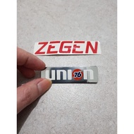 Mini union plate Emblem 76